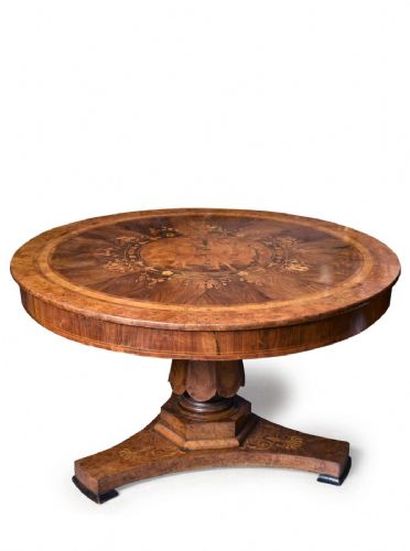 Elegante y rara mesa Rolo del siglo XIX.
    